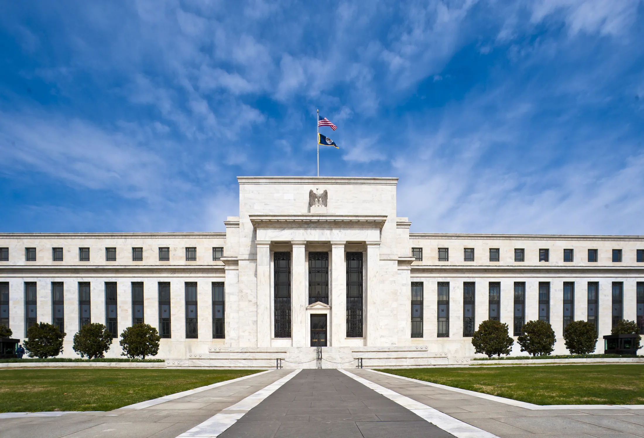 Il Marriner S. Eccles Building della Federal Reserve a Washington, nel marzo 2011. Foto d’archivio.